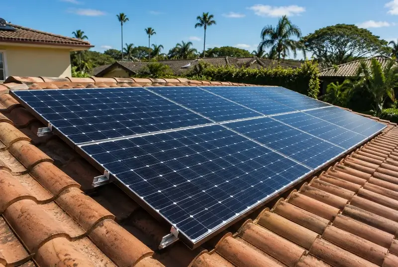 Installation de panneaux solaires à Maisonsgoutte